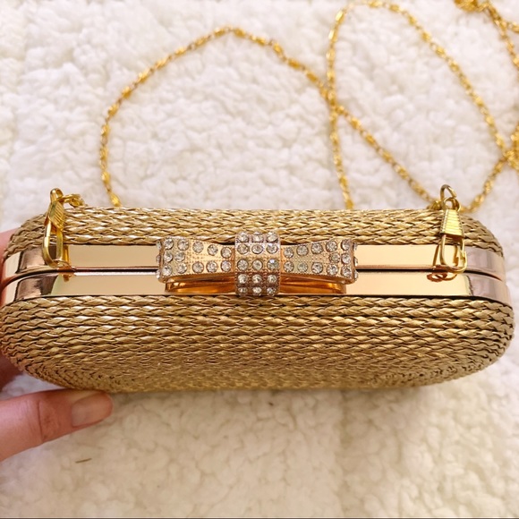 Gold Mini Clutch/Purse - Picture 2 of 5